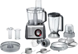 Robot Multifonction 1250 W Noir Inox BOSCH MC812M844