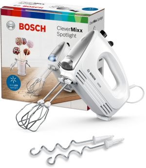 Batteur, CleverMixx Spotlight, 500 W, Blanc, chromé BOSCH MFQ25200