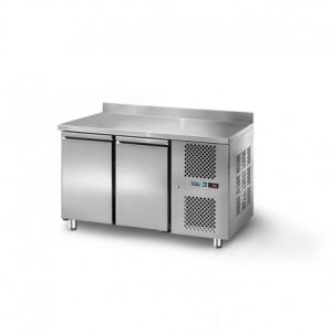 SOFRACOLD - TABLE GN 1/1 POSITIVE AVEC DOSSERET - 2 PORTES - 210 L - TRG2P