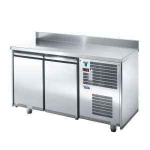 TABLE SNACK POSITIVE - 2 PORTES - PROF 600 - AVEC DOSSERET