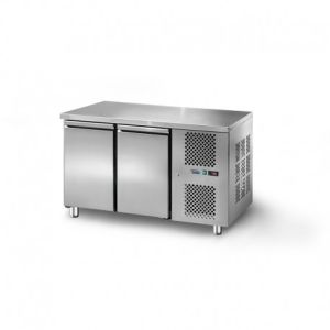 TABLE GN 1/1 POSITIVE SANS DOSSERET - 2 PORTES - 210 L - TRG2PSD - SOFRACOLD