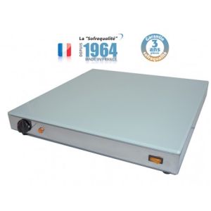 Plaque chauffante en verre - 500 x 500 Sofraca VR500