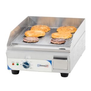 PLAQUE À SNACKER ÉLECTRIQUE COMPACTE PREMIUM RAINURÉE CASSELIN CPASPMRP