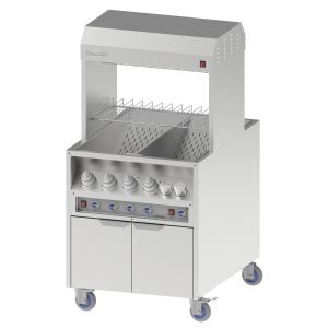 POSTE DE SALAGE CHAUFFE SAUCE TRAVERSANT 800 CASSELIN CPDSCST800