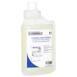 Lot de 6 bidons de 1L de lavage pour lave-verres 1L CASSELIN CPLLV