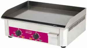 Plaque à snacker émail électrique 2 zones FURNOTEL PSR600EE