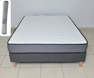 MATELAS ROULE 160x200x20 cm EURODESIGN R16020