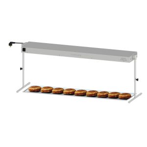 Rampe chauffante infrarouge avec éclairage 1500 CASSELIN CRCEC150