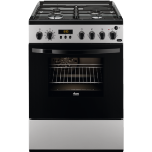 Cuisinière Mixte gaz/électrique 4 foyers 60x60 Multifonction FAURE FCM656HPSAEM