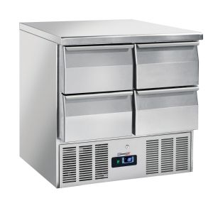 SALADETTE - DESSERTE RÉFRIGÉRÉE 4 TIROIRS GN 1/1 CASSELIN CSA4T