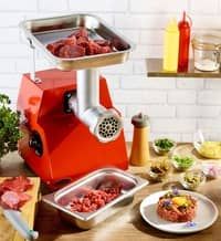 Hachoir à viande corps Inox 70mm peint SANTOS HAV1212R