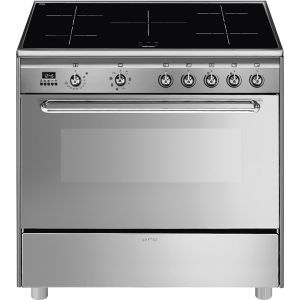 Centre De Cuisson 90 cm Induction Inox SMEG SCD90IMX9-1(F)