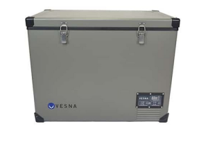 Glacière à Compresseur Steel 130L 12/24/240V Vesna GLS130FF