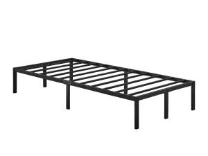 SOMMIER A LATTES NOIR 90X200CM SL90200DS