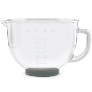 Bol en verre gradué avec bec verseur 4,8l pour Robots Smeg SMF02/SMF03/SMF13 réf : SMGB01(#U849474)