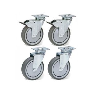 Kit 4 roulettes pour saladette