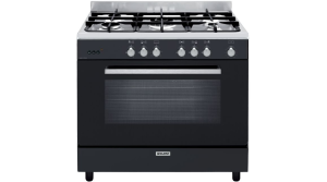 
Cuisinière Gaz Catalyse 90 x 60cm Noire Glem GE960CMBK2
