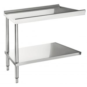 Table d’entrée ou de sortie pour lave-vaisselle 645 mm CASSELIN CT645