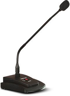 Microphone de table avec connecteur XLR AUDIOROPA LCM-02 A-4495-0