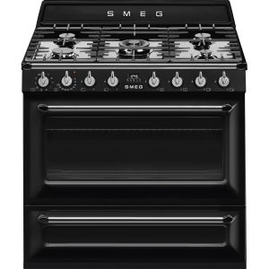 Centre De Cuisson 90 cm Gaz Noir SMEG Victoria TR90BL2(F)