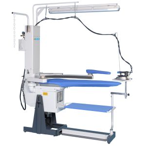 Table à repasser autonome pour ateliers de repassage et collectivités Professionnelle TREVIL PLANOFLEX 2574