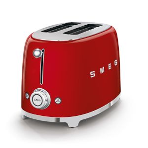 Toaster 2 tranches Smeg TSF01-Rouge