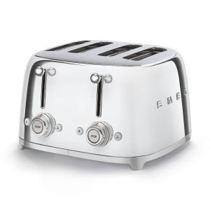 Toaster 4 tranches Smeg TSF03SSEU-Chromé
