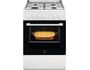 Cuisinière Gaz 4 foyers 60x60cm ELECTROLUX EKG604000WEM