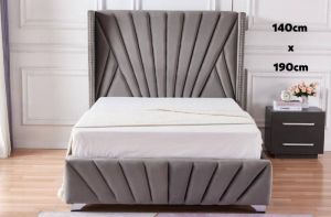 LIT BONIFACIO GRIS 140x190 cm EURODESIGN 726G140