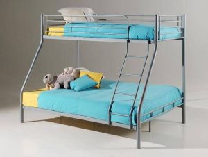 LIT SUPERPOSE BOB GRIS 90x190 cm + 140x190 cm EURODESIGN BEEBOB 2+1G