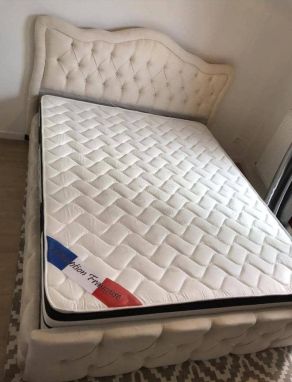 CADRE DE LIT TREND BEIGE 140 EURODESIGN TRENDBE140