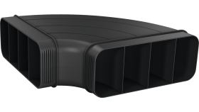 Conduit plat, 90 °, horizontal SIEMENS HZ9VDSB1