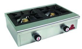 Réchaud gaz 2 feux 11630W SOFRACA 27026AC