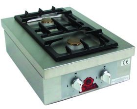 Réchaud gaz 2 feux SOFRACA 27076