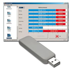 Clé USB Radio + Logiciel Domotique GLOBAL ALARM 2961295