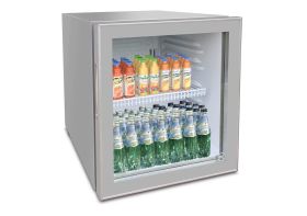 Meuble de comptoir froid positif IARP COUNTER 50 GLASS SILVER