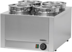 Bain-marie à sauce 4 cuves CASSELIN CBMS4