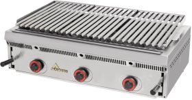 Wood Steak Grill Gaz pierre de lave SOFRACA PBI90