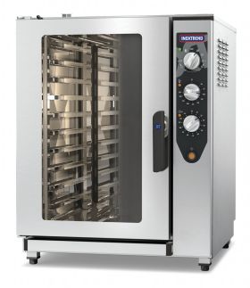 Four à air pulsé et humidificateur 10 x GN1/1 INOXTREND RUA110E