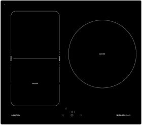 Table de cuisson induction 3 foyers Glem GTIB63BK
