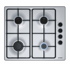 Table de cuisson gaz inox 60cm Bosch PBP6B5B80