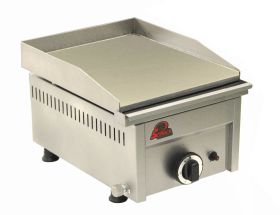 Plaque hamburgers gaz en acier SOFRACA NS300A