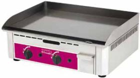 Plaque à snacker émail gaz 2 zones FURNOTEL PSR600GE