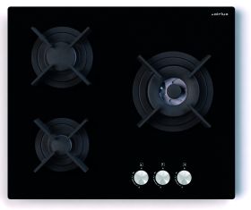 Table de cuisson verre noire 60cm AIRLUX AV635HBK